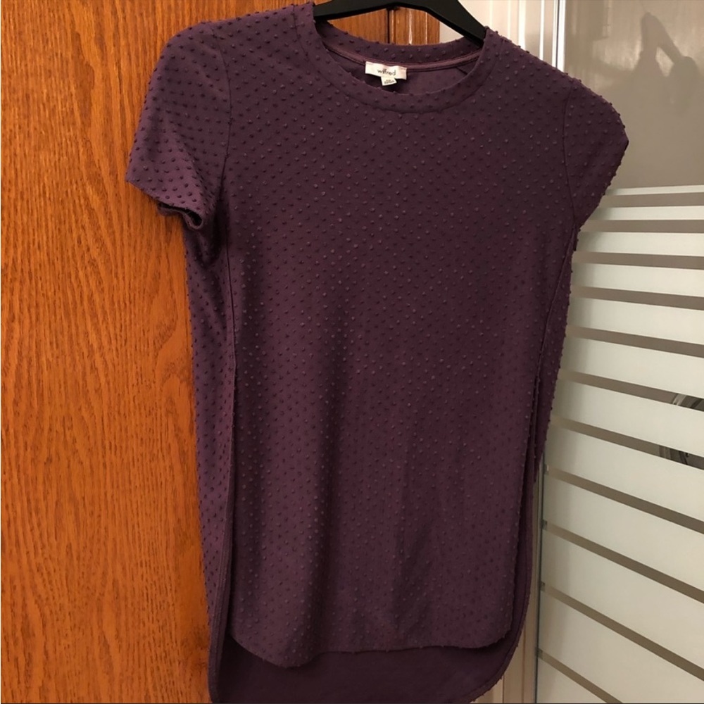 Wilfred Aritzia purple Capucine t-shirt
